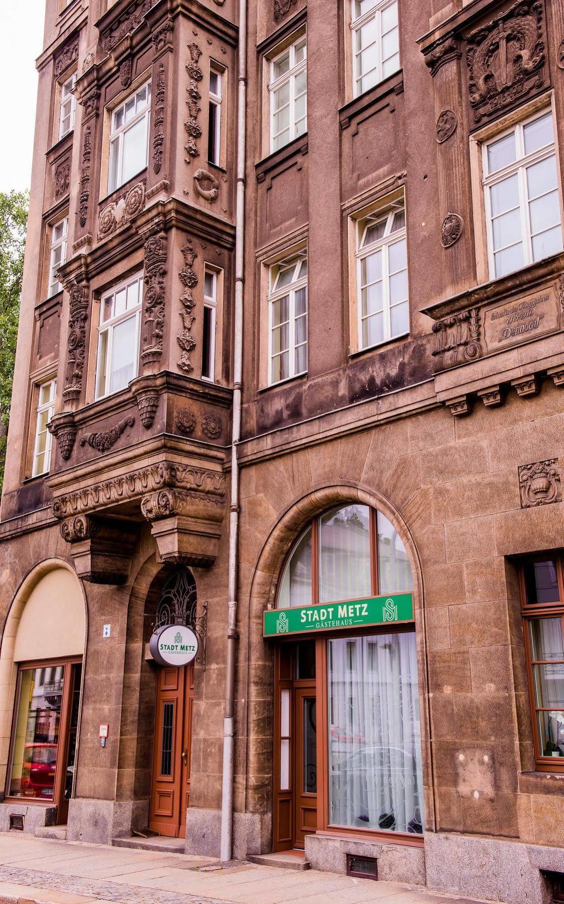 Apartmenthaus Stadt Metz Dresda Exterior foto